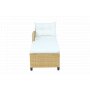 Utesoffgrupp med divan & f�t�lj | Loungeset i konstrotting | Beige