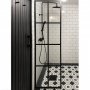 Duschvägg 70×200 cm – svart spröjs & 6 mm säkerhetsglas Duschvägg 70×200 cm – svart spröjs & 6 mm säkerhetsglas