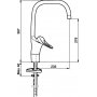 FM Mattsson Kksblandare 9000E I Krom - 8010-0000