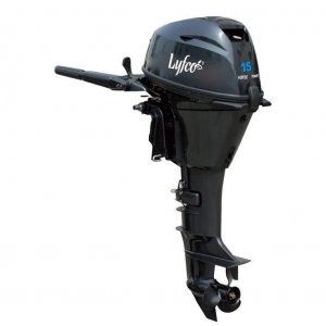 Båtmotor 15 hk | 2-Cylindrig 4-Takt | Kort rigg | 24 L Bränsletank Båtmotor 15 hk | 2-Cylindrig 4-Takt | Kort rigg | 24 L Bränsletank