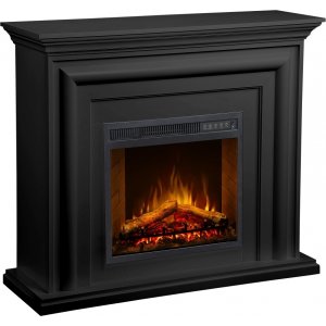 Elektrisk pejs Willburn II dekorativ pejs - Sort Elektrisk pejs Willburn II dekorativ pejs - Sort