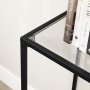 Konsolbord 100 x 35 cm - Svart