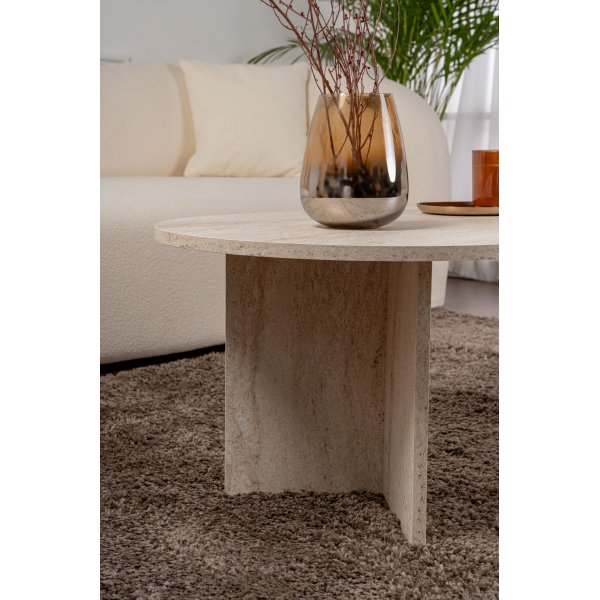 Soffbord Sable Travertin - 119 x 60 cm