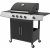 Gasolgrill Firepit 4 br�nnare & sidobr�nnare
