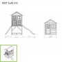 Lekstuga Loft 500 (FSC 100%)