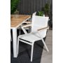 Dotorp Matgrupp (160x90) - Vit/Natur - 4 Stolar