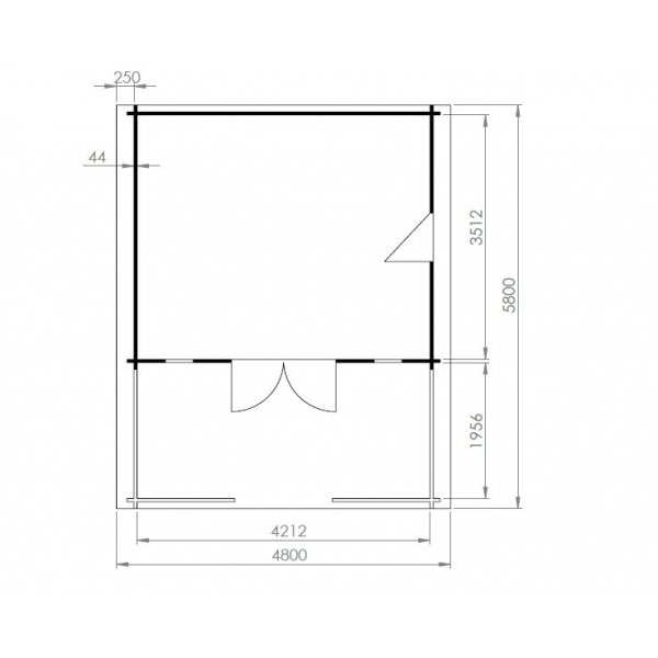Attefallshus Virginia - 24,5 m