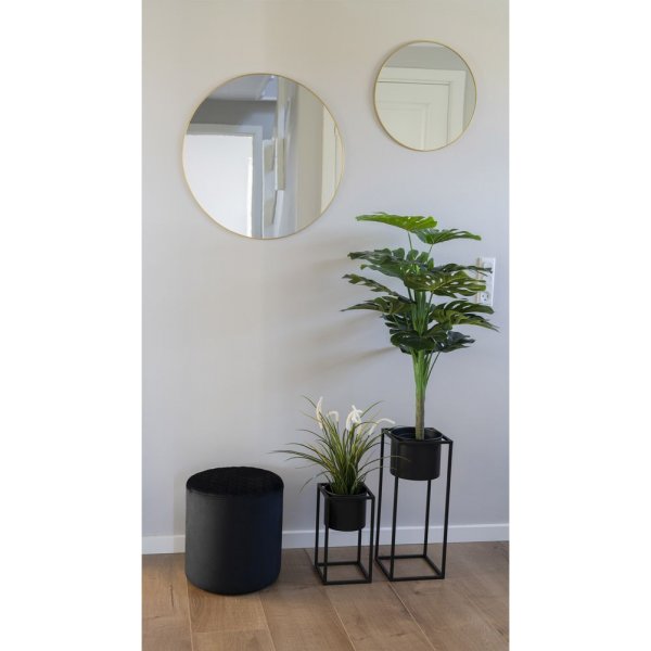 Marla blomh�llare - Svart - 2 st