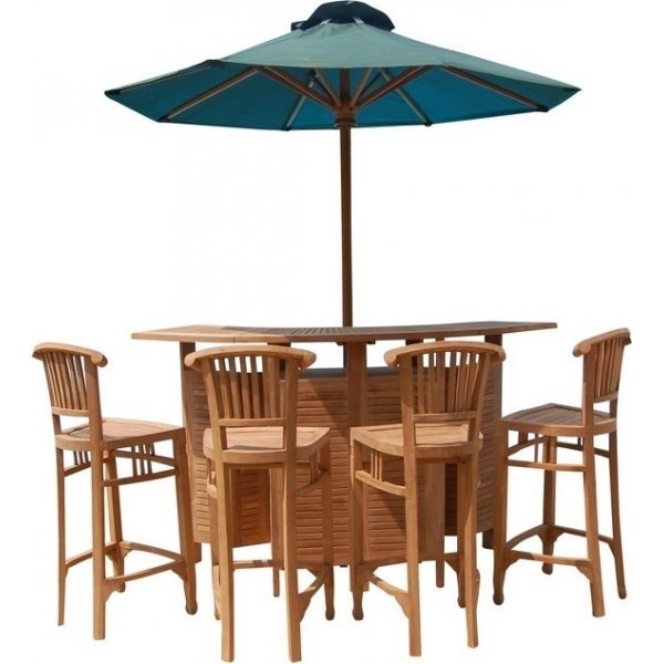Bar-Set für den Garten - Ausziehbar 97/180 cm Bar-Set für den Garten - Ausziehbar 97/180 cm