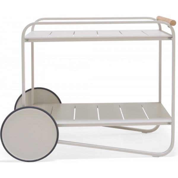 Lifestyle Garden Portals - beige tarjoilukrry + Tekstiilien kyllstminen ulkokalusteisiin