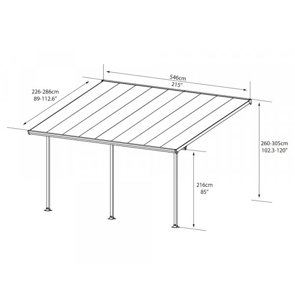 Altantak Feria - 3x5.46 m