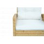 Utesoffgrupp med divan & f�t�lj | Loungeset i konstrotting | Beige