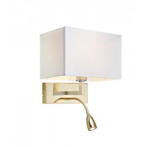 Savoy V�gglampa - M�ssing/Vit
