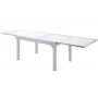 Matbord Orlando 135-270 cm - silver