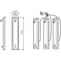 Oras Duschpanel, 12 V Electra 6664ST