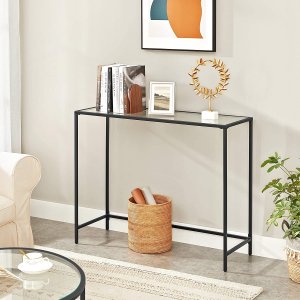 Konsolbord 100 x 35 cm - Svart