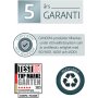 Canopia Harmony Vxthus i Polykarbonat 3,4 m - Mrkgr/klarglas