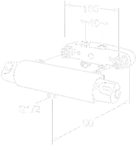 Gustavsberg Nautic 160/40 c-c termostat Gustavsberg Nautic 160/40 c-c termostat