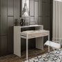 Skrivbord Maida utdragbart vit - 99 cm