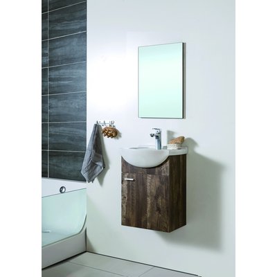 Badrumsmöbler Rosemary - Tvättställ med spegel