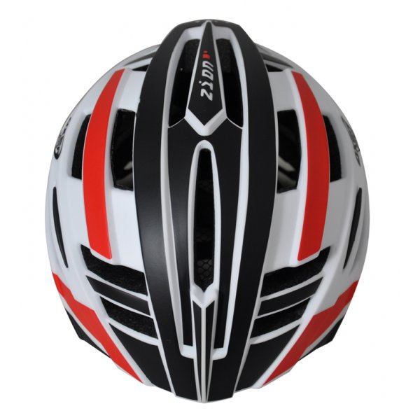 Cykelhjälm Reno vit & röd - 379 kr - Cykelhjälm vuxna - Hemfint.se