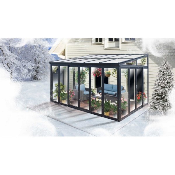 Sunrise Uterum - Svart 4,4 x 3 m