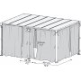 Canopia-hyttysverkko Milanoon 3 x 4 / Martinique 3,6 x 5 paviljonki
