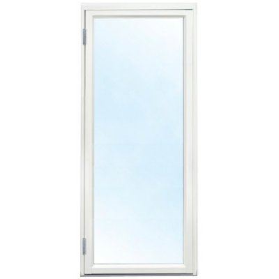 Helglasad fönsterdörr i Aluminium - 3-glas - U-värde: 1.1
