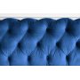 Soffa 2-sits chesterfield bl� - Milton