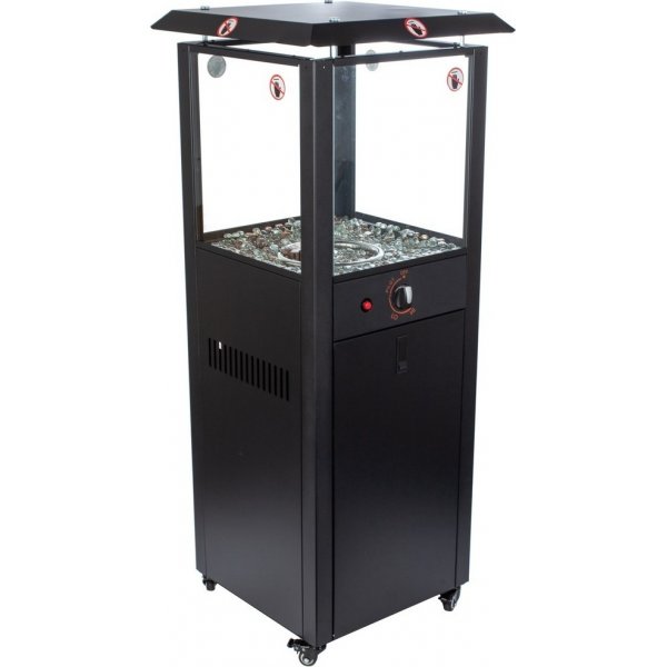 World Flame - Terrassevarmer | Flaskegas 14 KW | H137 cm