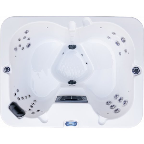 Spabad Aurora – 4 sittplatser (200×155 cm) Spabad Aurora – 4 sittplatser (200×155 cm)