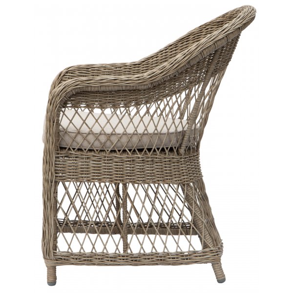 Marbella lænestol i rattan - Natural Marbella lænestol i rattan - Natural