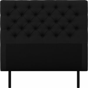 Presley s�nggavel med knappar 160 cm - Svart