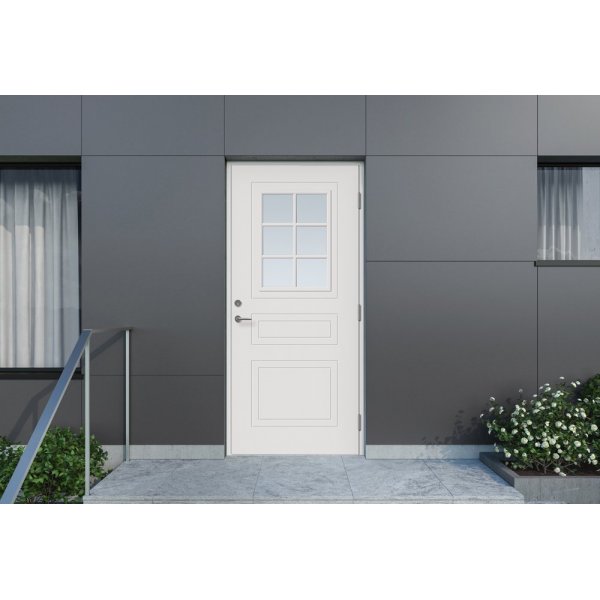 Haustür Anna - mit Glas + Bedrucktes Paket Haustür Anna - mit Glas + Bedrucktes Paket