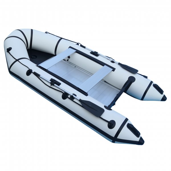 Gummibåt 330 cm - Svart och Vit Gummibåt 330 cm - Svart och Vit