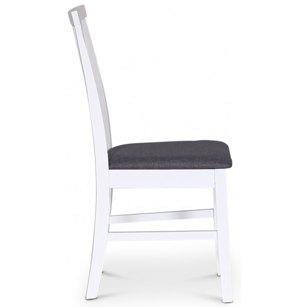 Sandhamn Alice matstol - Vit / Gr�