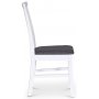 Sandhamn Alice matstol - Vit / Gr�