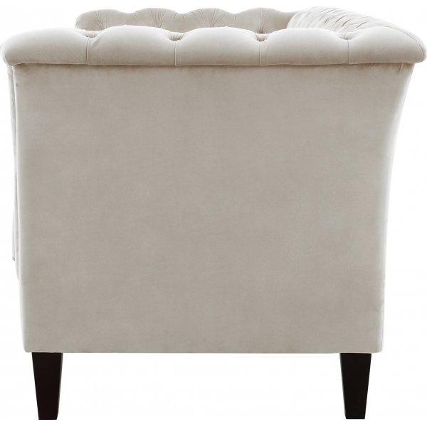 Soffa 3-sits Chesterfield beige - Milton Soffa 3-sits Chesterfield beige - Milton