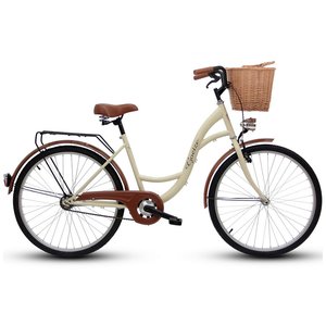 Cykel Eco 28" - gräddvit