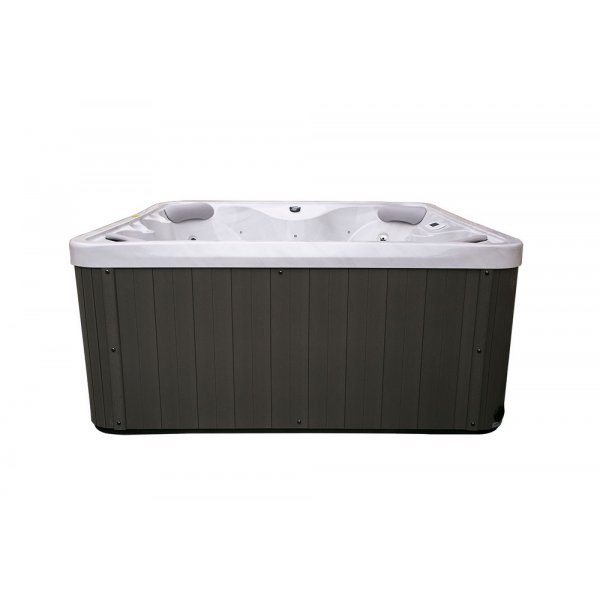 Spabad utomhus 4 personer - 180x180 cm, LED, ozonator, 16 jets