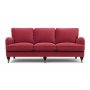 Howard Malaga Sv�ngd 3-sits soffa - M�rkt hallonr�d