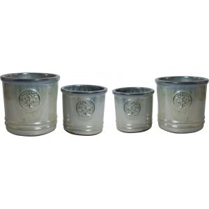 4 st Krukor Mark - Gr�n/Bl�