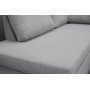 U-soffa Solna XL med f�rvaring - 367 cm - ljusgr�