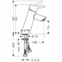 HG 32041 Tv�ttst�llsblandare Talis S2 U LV