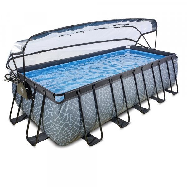Pool 5,4x2,5 m Premium + Tak & värmepump Pool 5,4x2,5 m Premium + Tak & värmepump