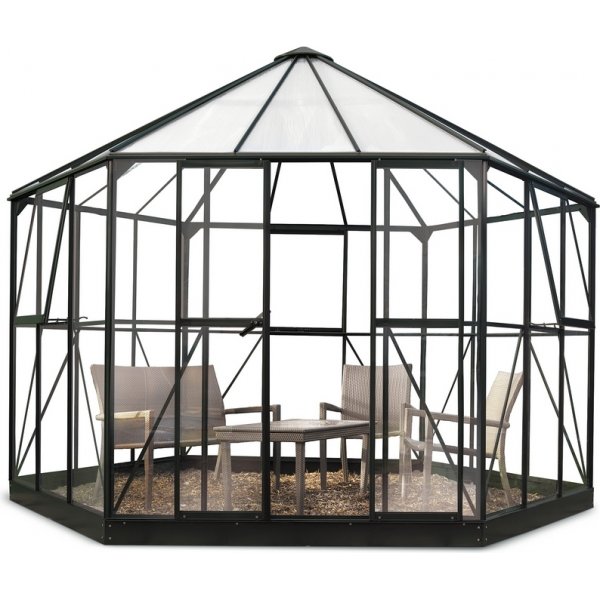 Vxthus Atrium Svart - 9 m
