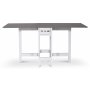 Klaffbord Vit 30/90/150x80 cm - Fårö Klaffbord Vit 30/90/150x80 cm - Fårö