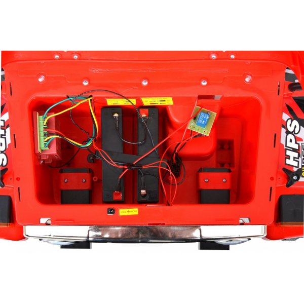 Eldriven röd terrängbil för barn - 10Ah Eldriven röd terrängbil för barn - 10Ah