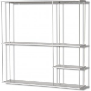 Trix v�gghylla 60x60 cm - Vit metall