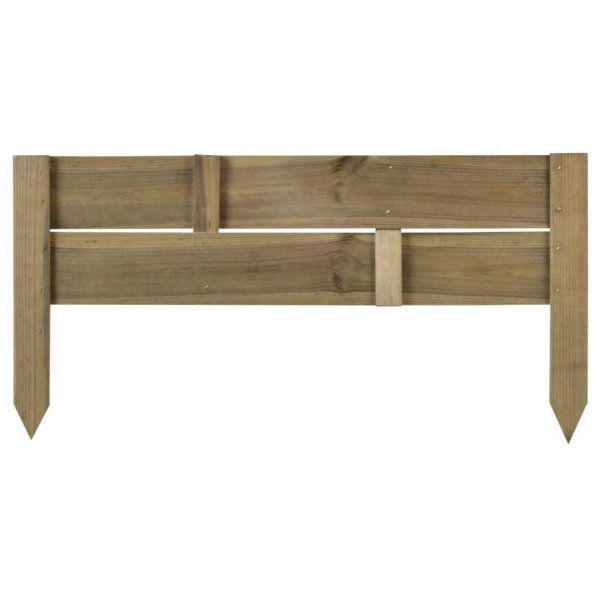 Rabattstaket Dubbelflta - 30 cm